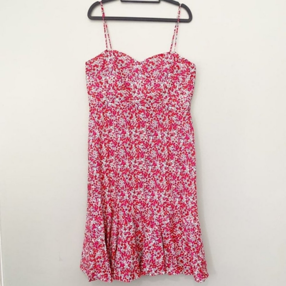 J. Crew Liberty Fabric floral dress